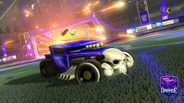 A Rocket League car design from Slothy0wl