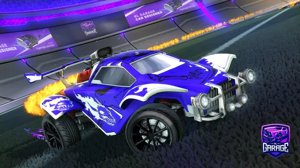 A Rocket League car design from herbieherbie