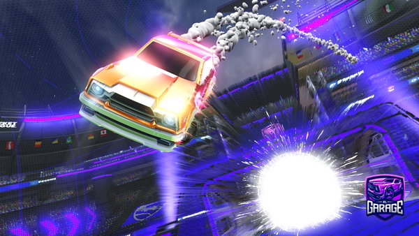 A Rocket League car design from BruhCMJ