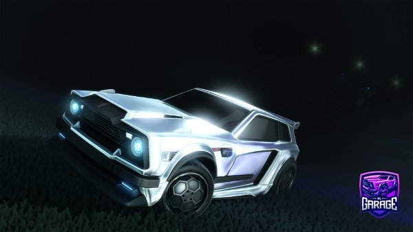 A Rocket League car design from Eclipsezrs