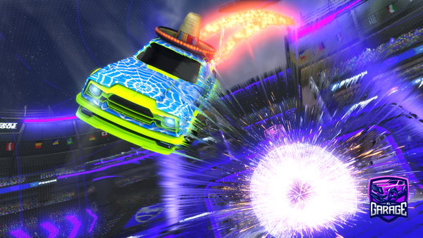 A Rocket League car design from ZFnLegend10