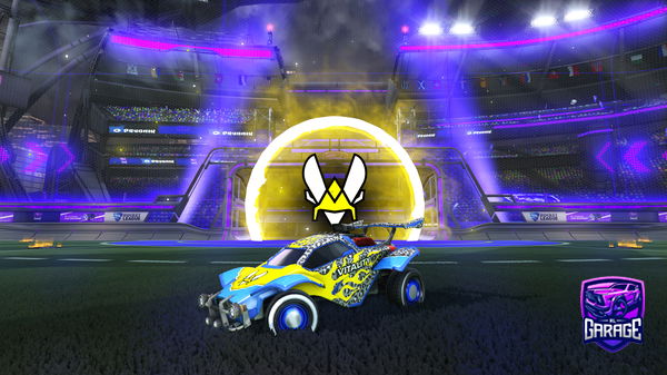 A Rocket League car design from mightykron