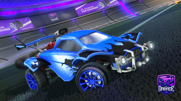 A Rocket League car design from KTPKlipz