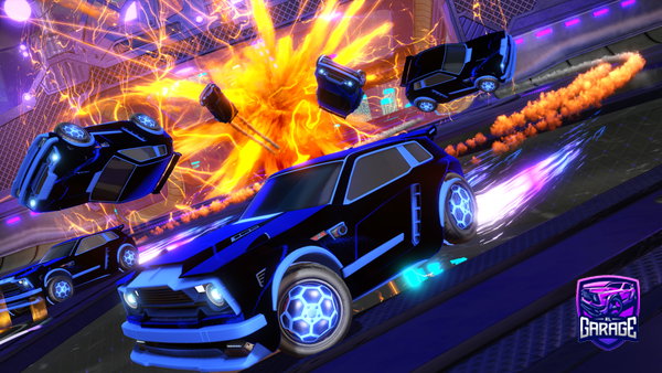 A Rocket League car design from thenumber1number1