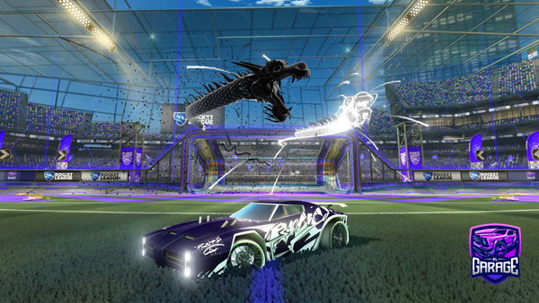 A Rocket League car design from PandaGamer5396