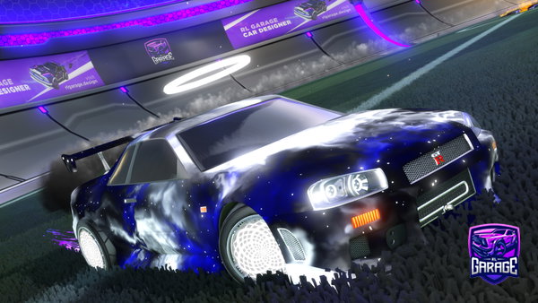A Rocket League car design from damipatata