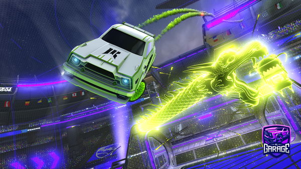 A Rocket League car design from lolbolpower