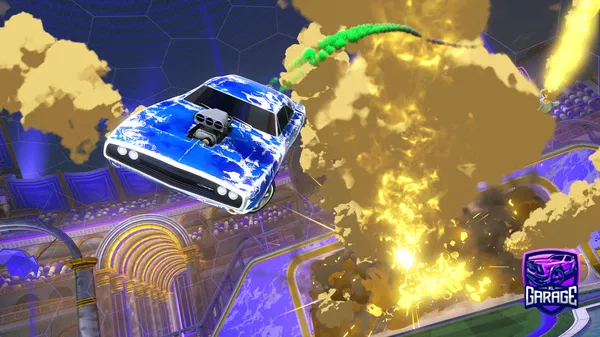 A Rocket League car design from Lesha_RLCS