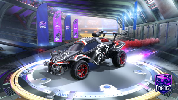 A Rocket League car design from Cryptedslash