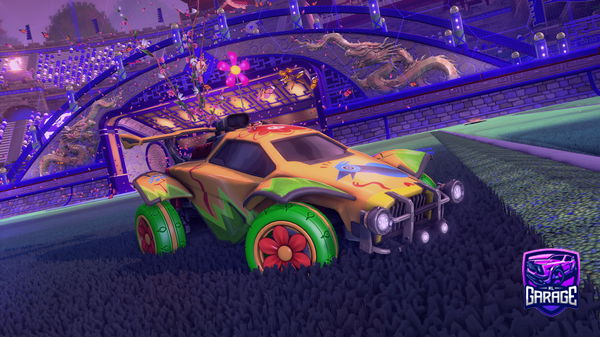 A Rocket League car design from Erudenai