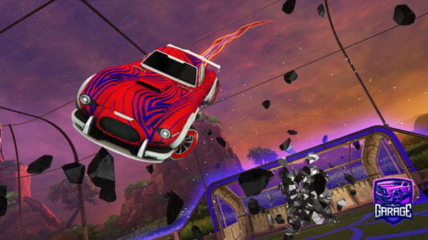 A Rocket League car design from Isiaha