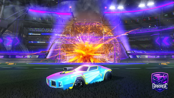 A Rocket League car design from NRG_F1NAL_B0SS