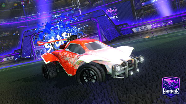 A Rocket League car design from Syliixz-