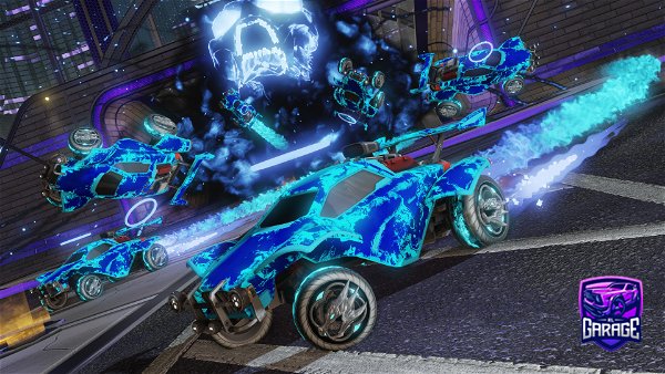 A Rocket League car design from Coldfire_Gaming