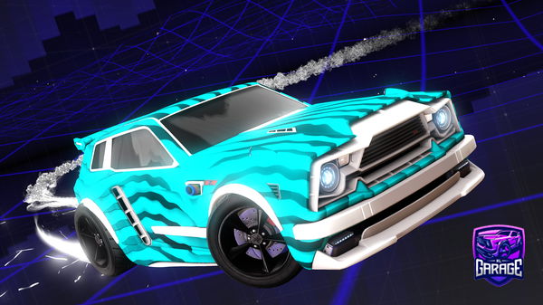 A Rocket League car design from CvacEthanTheGOAT