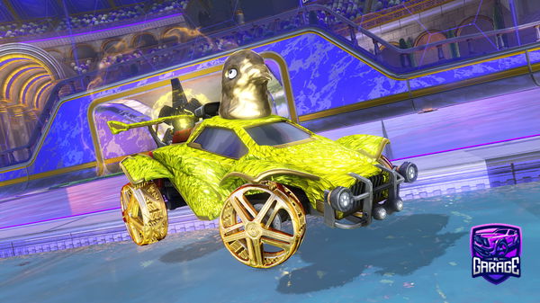 A Rocket League car design from PippoD_08