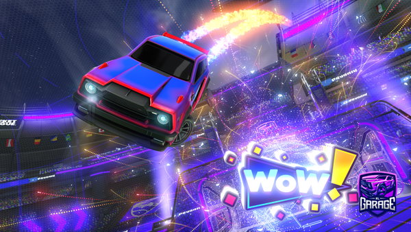 A Rocket League car design from BartHatterick
