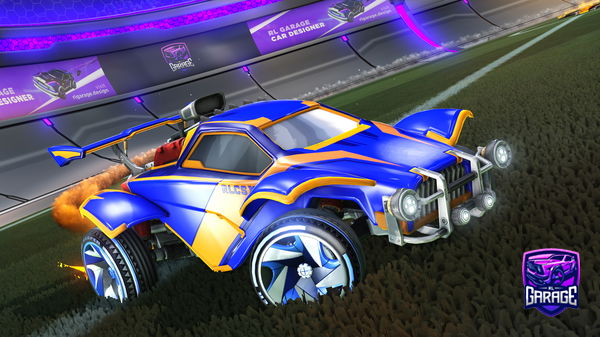 A Rocket League car design from RiKo74747