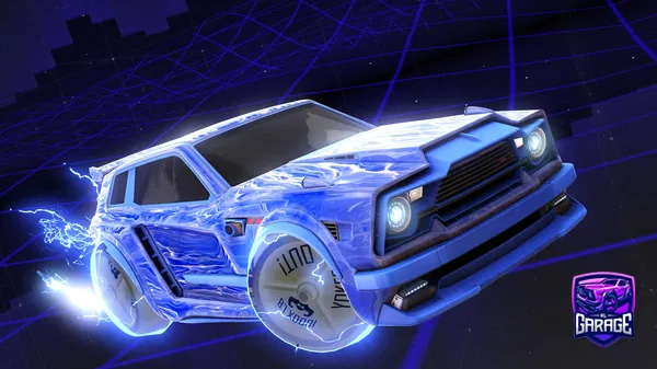 A Rocket League car design from NeonBanana7