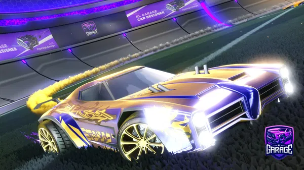 A Rocket League car design from ORSKA17