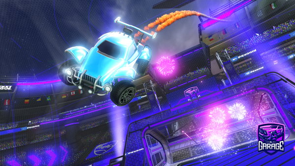 A Rocket League car design from davidefireeee