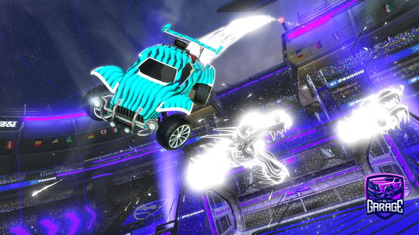 A Rocket League car design from Gabbosplesh