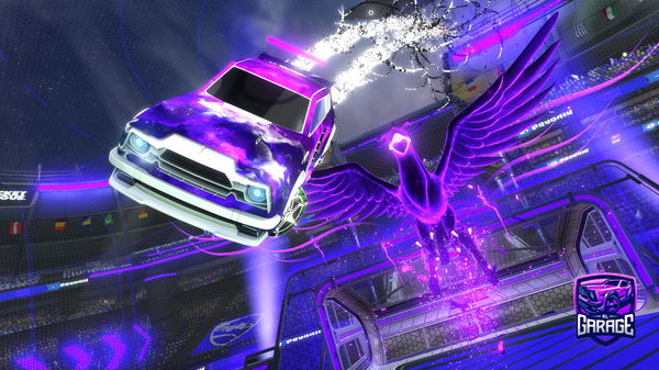 A Rocket League car design from zyvaxxx