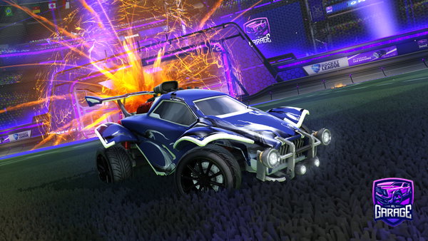 A Rocket League car design from IKynan