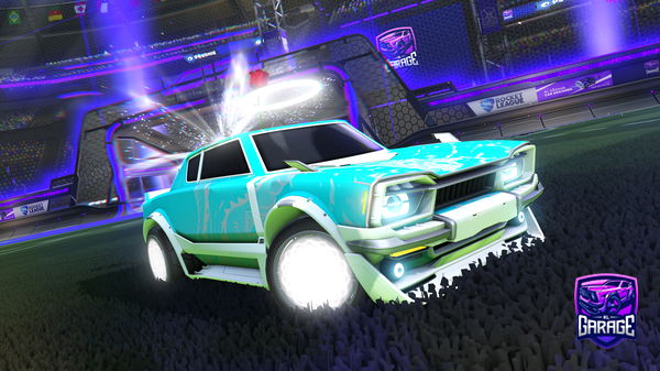 A Rocket League car design from ToxicGaming8807YT