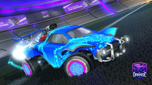 A Rocket League car design from lThat1Guyl