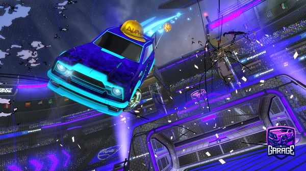 A Rocket League car design from retynomwelsh