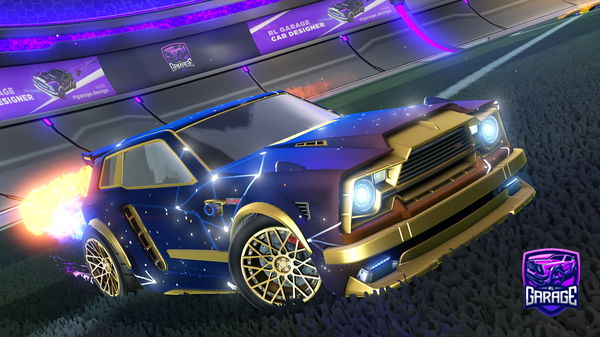 A Rocket League car design from electec1