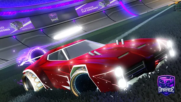 A Rocket League car design from Mc_FLY7996