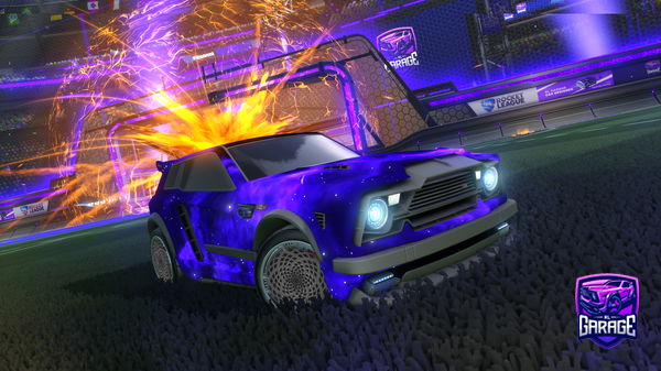 A Rocket League car design from ClemDog