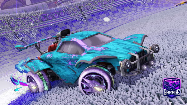 A Rocket League car design from ayobruh65675656565