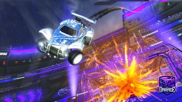 A Rocket League car design from Double_Der_