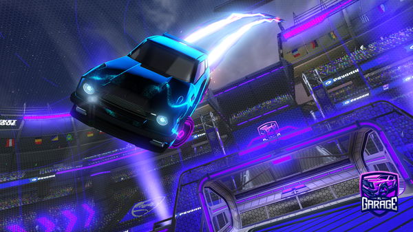 A Rocket League car design from banane_KR