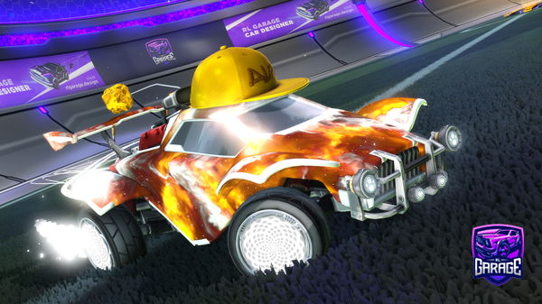 A Rocket League car design from berkandbey