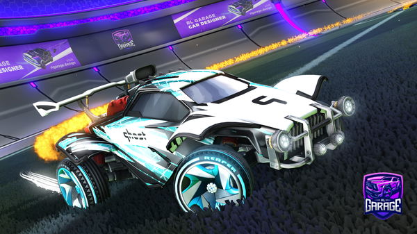 A Rocket League car design from squeak1234