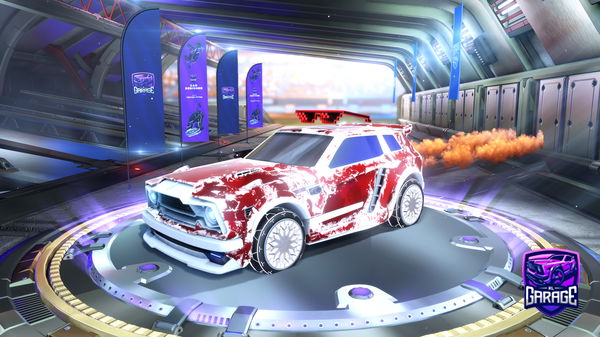 A Rocket League car design from oO0SilverHeelO0o