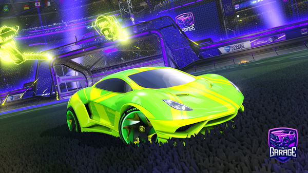 A Rocket League car design from mustang-gt-2020