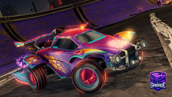 A Rocket League car design from NRG_Gamer13