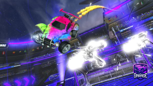 A Rocket League car design from NameWJB1309