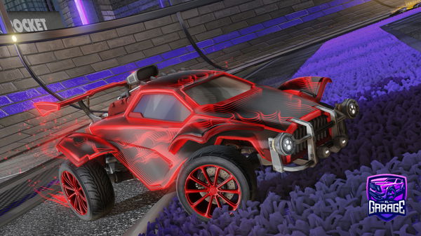 A Rocket League car design from Lefteris_717