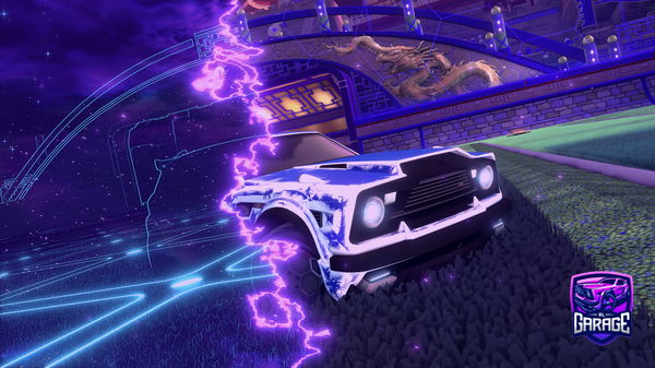 A Rocket League car design from YooNicolass