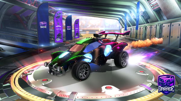 A Rocket League car design from Buccaldfg