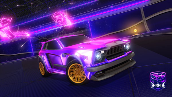 A Rocket League car design from YheytchOnRL