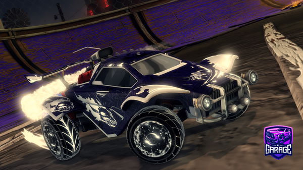 A Rocket League car design from HirAlpha