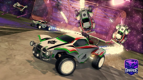 A Rocket League car design from SLBlackBear1