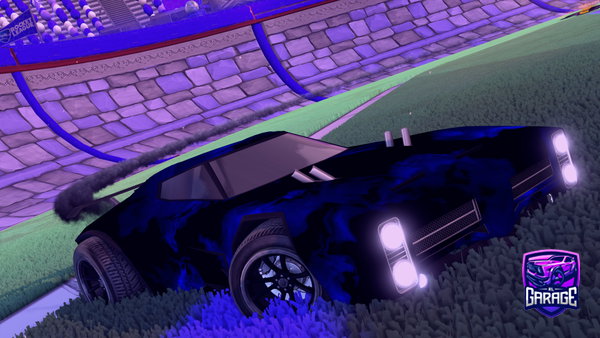 A Rocket League car design from Emzi4